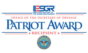 ESGR Patriot award logo