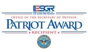 Toshiba CEO & staff receive Department of Defense Patriot Award
