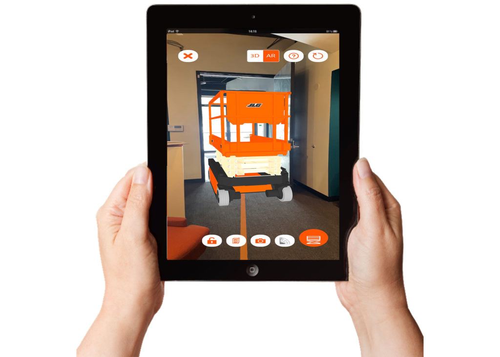 JLG® Augmented Reality App image