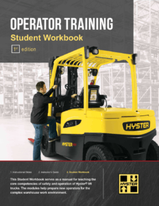 Hyster Student Workbook Cover
