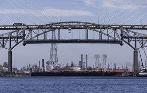Demolition begins for Gerald Desmond Bridge