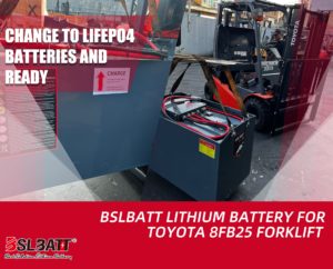 BSL Battery Toyota Forklift battery image