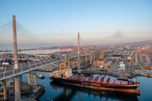 Port of Long Beach welcomes Pasha Hawaii LNG-Powered Ship