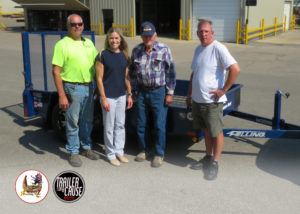 Welch wins the bid for the 2022 Trailer for a Cause benefitting Eagle’s Healing Nest