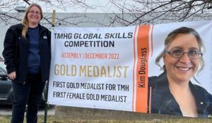 The Gold Standard: Toyota Material Handling’s Kim Douglass becomes first woman to medal in TMHG Global Skills Challenge