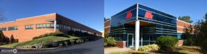 The new Motion Ai facility in Beverly, MA, (left) complements the existing Danvers, MA, (right) and Woburn, MA, facilities. Images