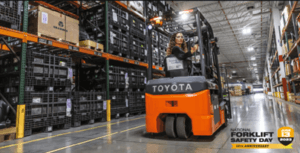Toyota Material Handling celebrates the 10th Anniversary of National Forklift Safety Day