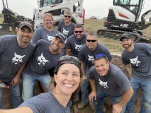 Doosan Bobcat employees and leaders volunteer time and talents for community engagement initiatives