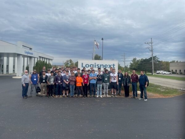 Marengo Community High School at Mitsubishi Logisnext Americas in Marengo for National Manufacturing Day image