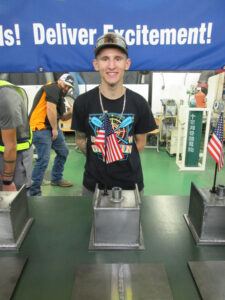 Raymond welder wins gold for 2nd consecutive year in global Toyota competition