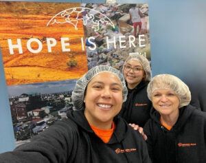 Gebrüder Weiss provides hundreds of donated meals for the 2023 holiday season
