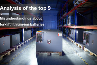 Analysis of the Top Nine misunderstandings about forklift lithium-ion batteries