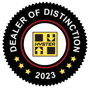 Hyster recognizes Dealers of Distinction for 2023
