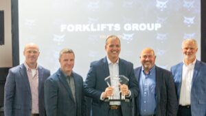 Forklifts Group earns the Diamond Award from the Bobcat Company