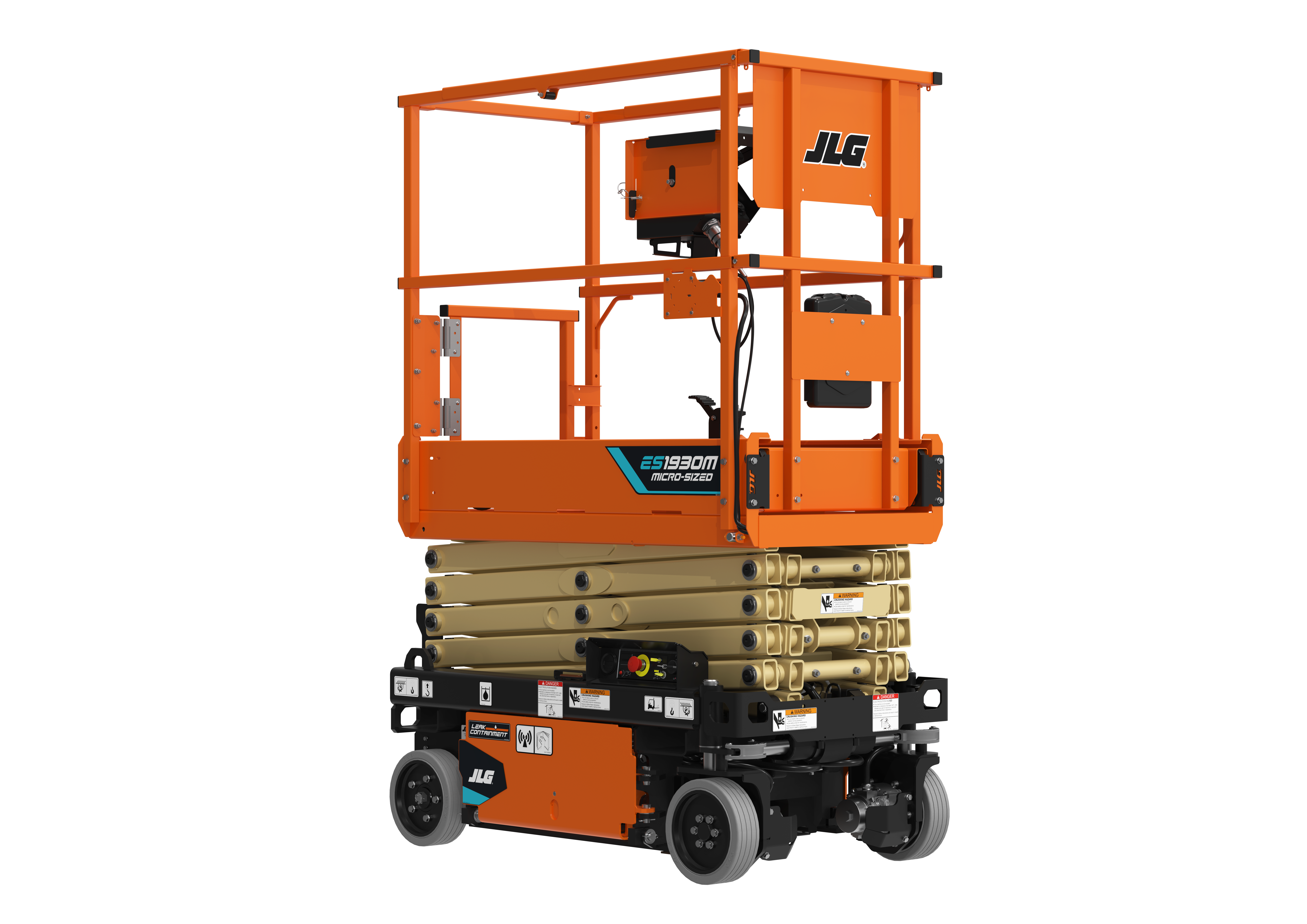 New ES1930M micro-sized scissor lift by JLG - Material Handling