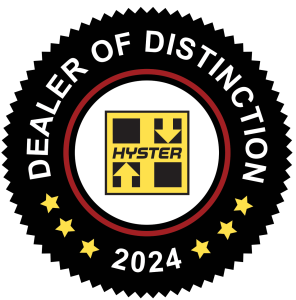 Fairchild Equipment receives 2024 Hyster Dealer of Distinction Award