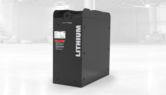 lithium-ion forklift batteries image
