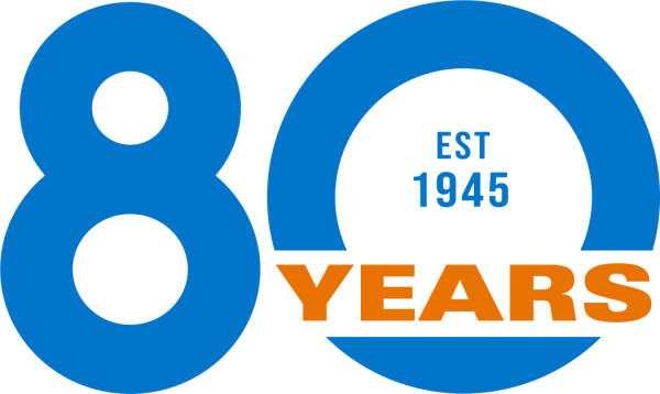 80 Years logo