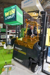 Combilift announces milestone forklift giveaway