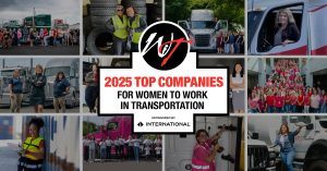 Women In Trucking Association names 2025 Top Companies for women to work in transportation