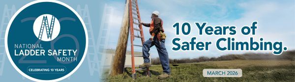 American Ladder Institute Prepares for 10th Anniversary of National Ladder Safety Month image