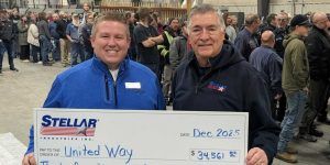 Steller Industries 2025 donation to United Way image