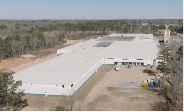 Nucor Warehouse System’s new manufacturing facility in Monroe, Ga