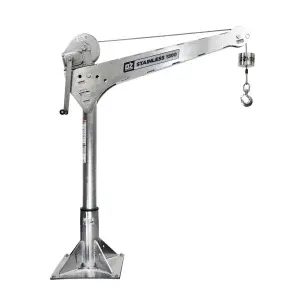 New stainless steel davit crane products are available from June 1.