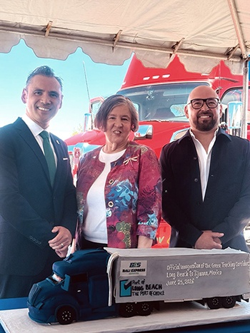 Port of Long Beach Launches Green Truck Corridor to Mexico image 2