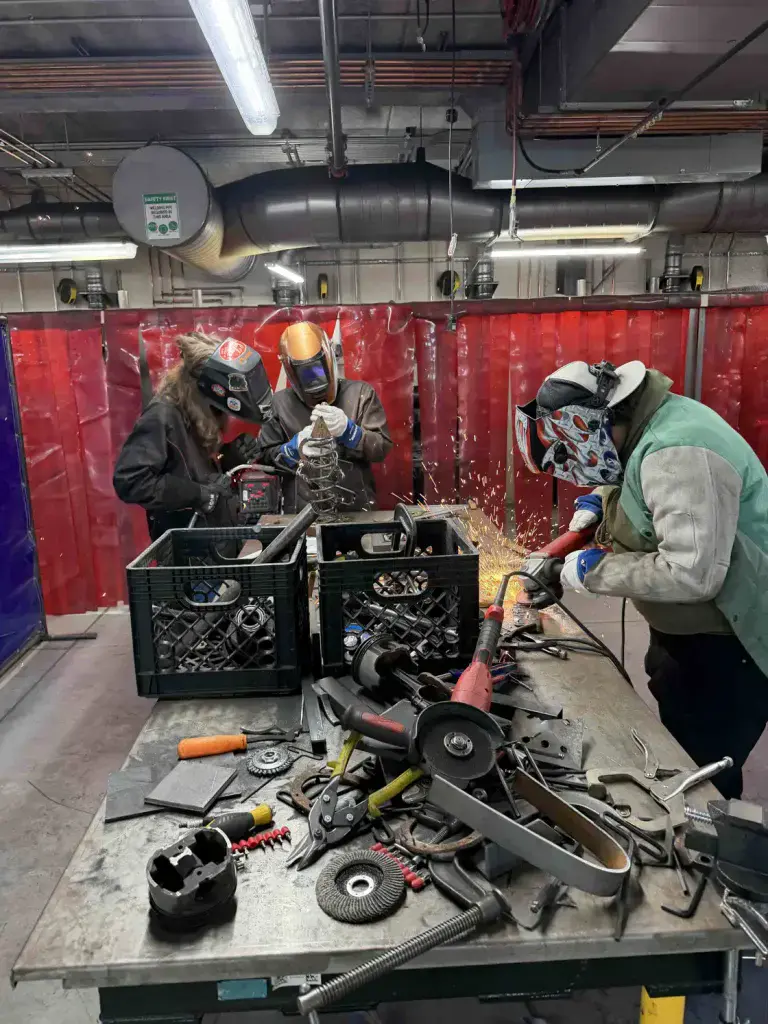Judges were looking for craftsmanship and weld quality. Each project had to represent the competition’s theme, ‘Hometown Roots’. image