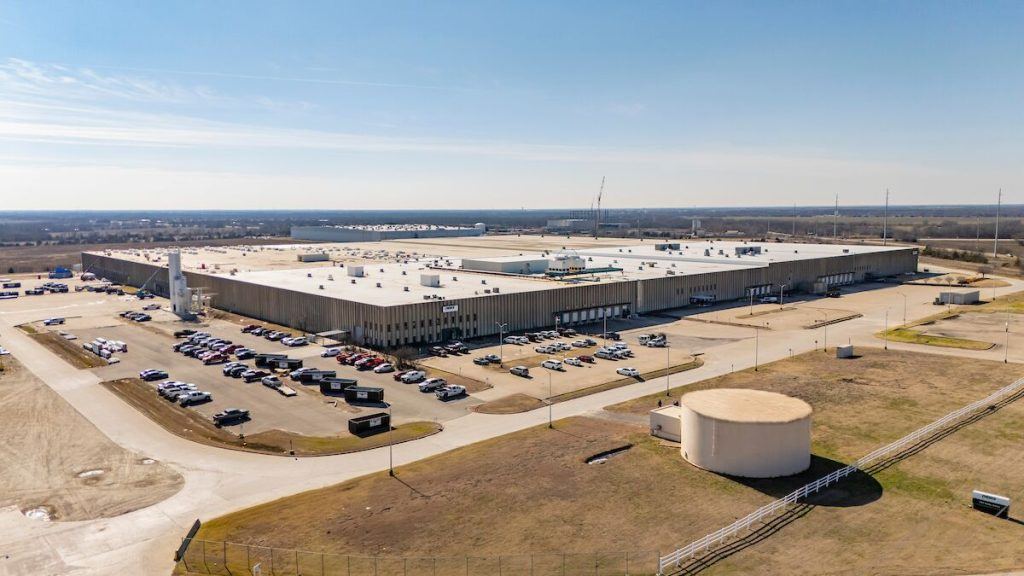 ORBIS aerial view Greenville Texas plant image