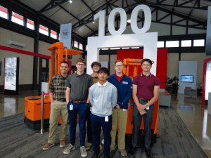 Left to right: Andrew Roberts, Steven Bergholtz, Aiden Messina, Kendrick Baucas, John Bergholtz, Alex Kehl