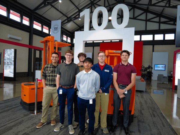 Left to right: Andrew Roberts, Steven Bergholtz, Aiden Messina, Kendrick Baucas, John Bergholtz, Alex Kehl